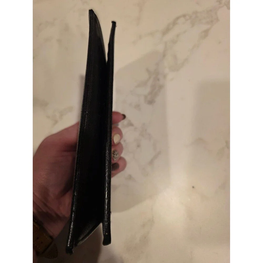 Louis Vuitton Damier Graphite Long Wallet Black Gray Made in France